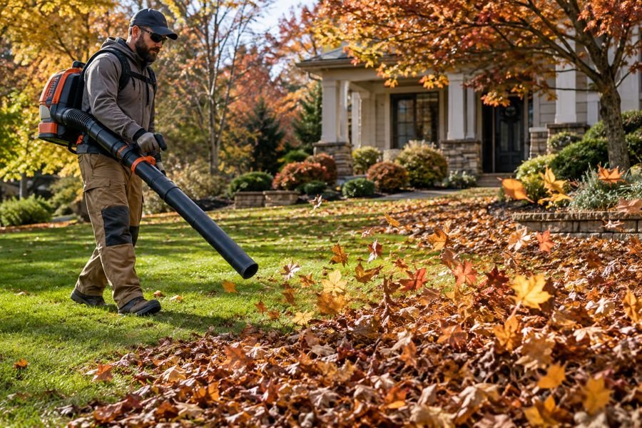 Leaf Removal service photograph